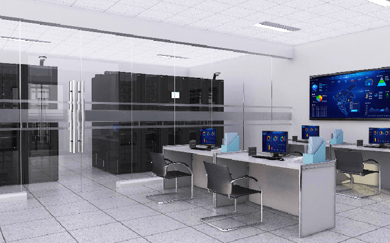 靈臺(tái)鈺圣有機(jī)農(nóng)業(yè)公司安防監(jiān)控、門(mén)禁機(jī)房設(shè)備硬件案例